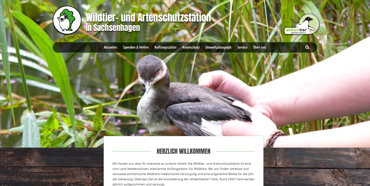 Wildtier und Artenschutzstation in Sachsenhagen