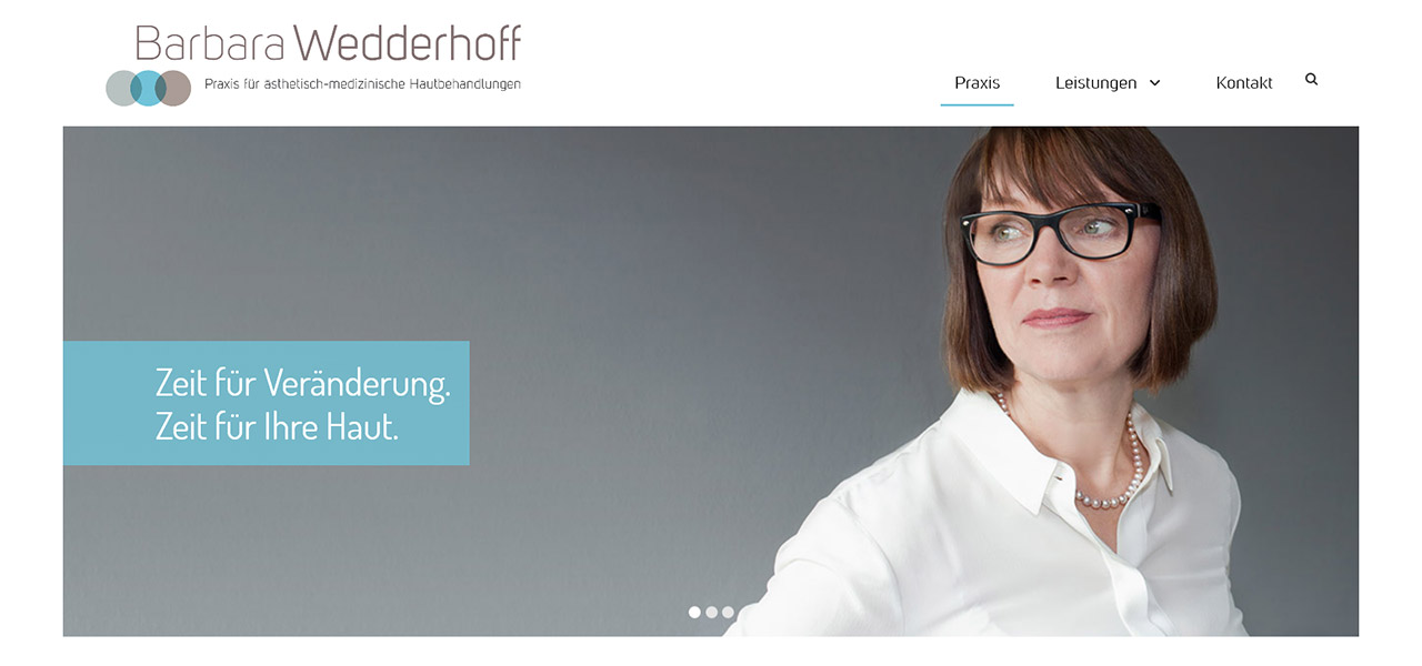 Barbara Wedderhoff: Praxis für ästhetisch-medizinische Hautbehandlungen