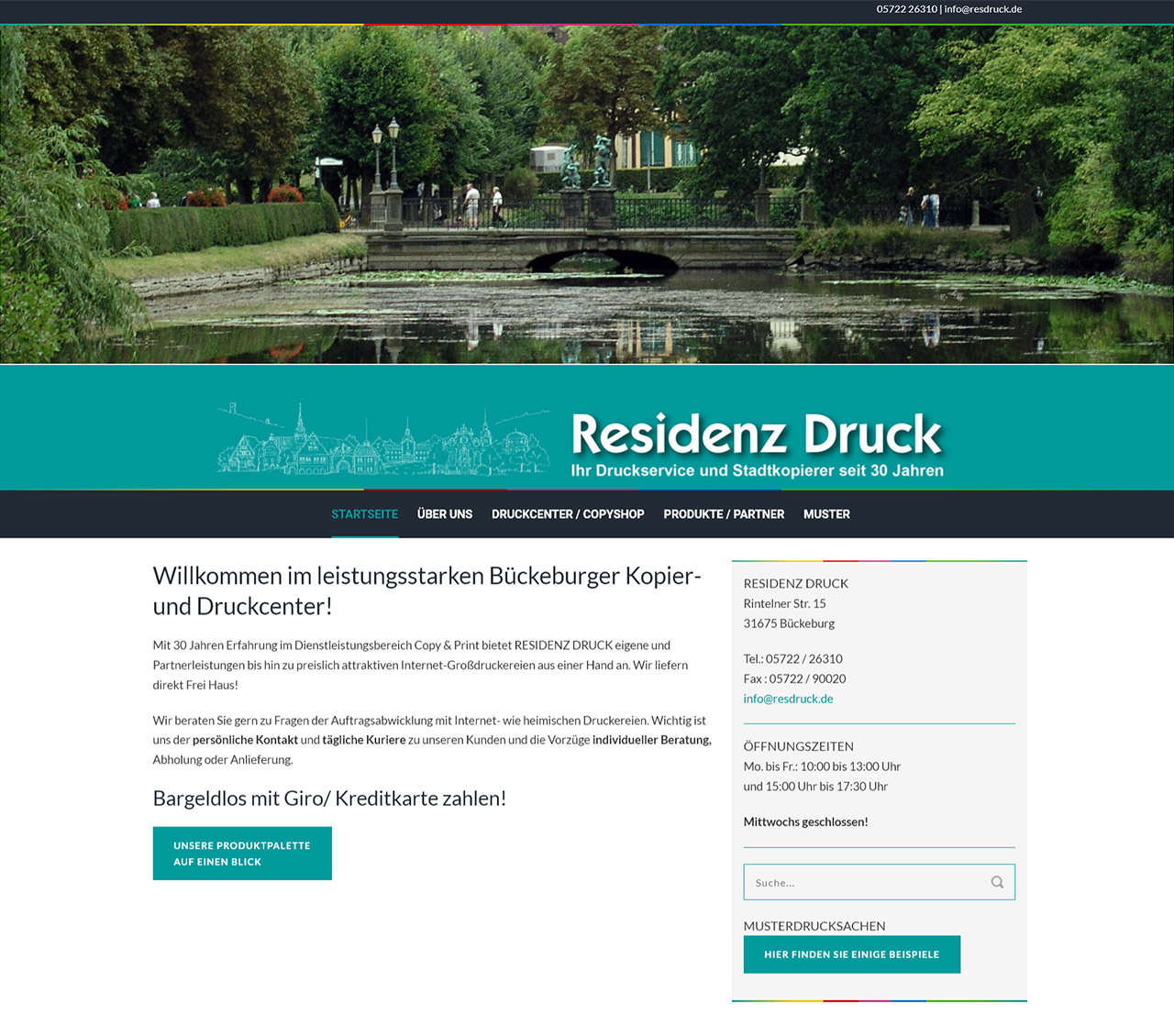 Residenz Druck - Ihr Druckservice und Stadtkopierer in Bückeburg