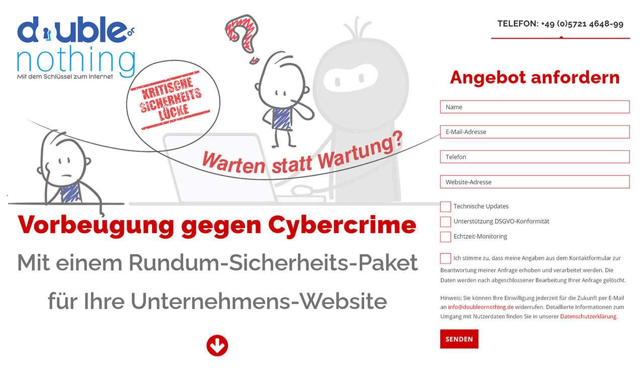 Websiteguard.de - Rundum-Sicherheits-Paket für Ihre Unternehmens-Website