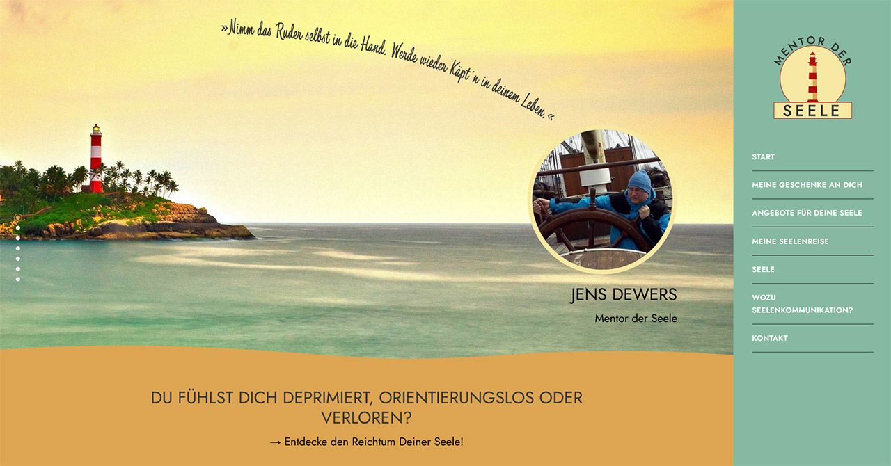Jens Dewers - Mentor der Seele