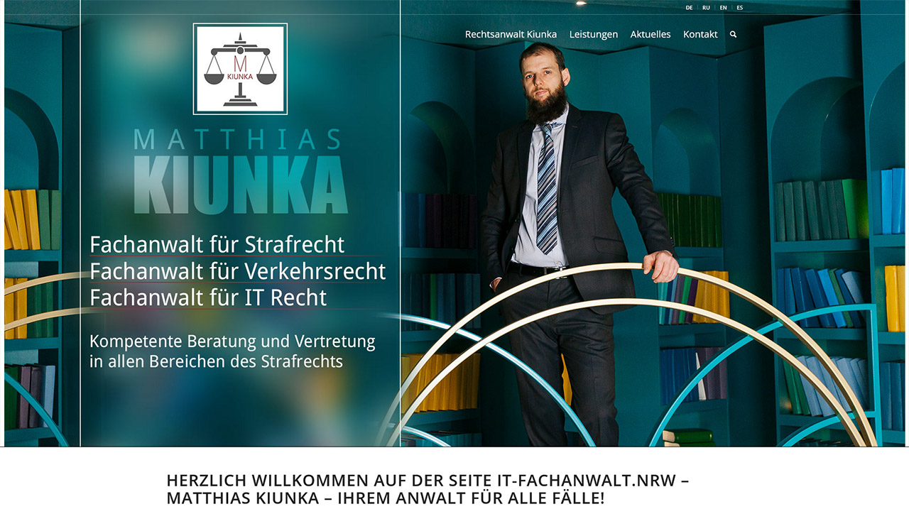 Matthias Kiunka - Rechtsanwalt und Fachanwalt