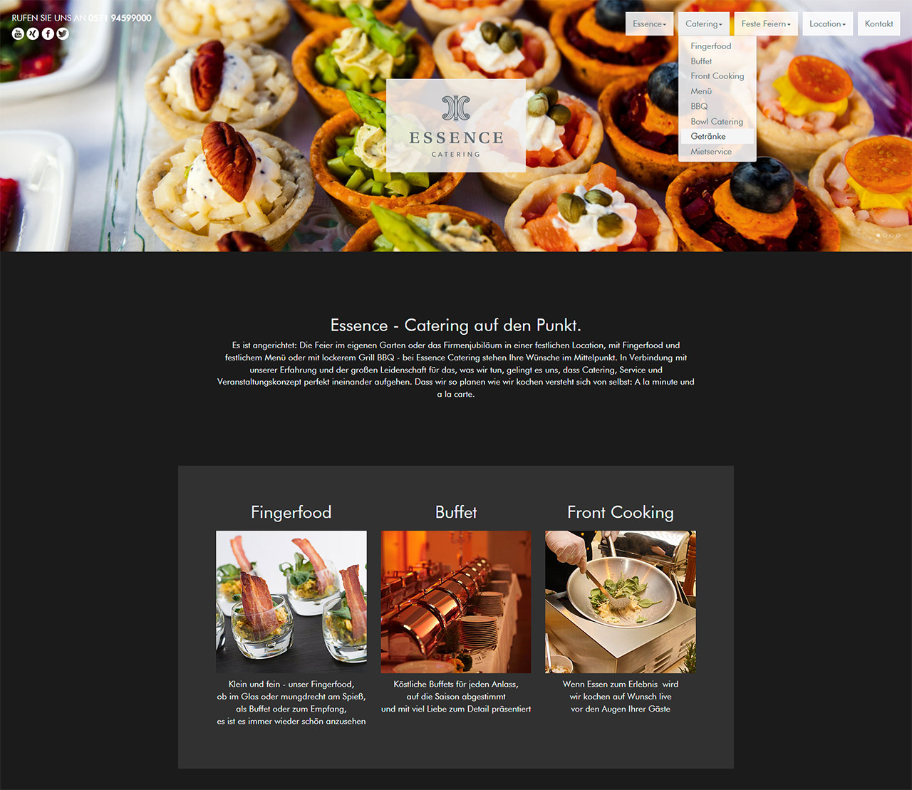 ESSENCE CATERING - Catering und Partyservice in Minden, Philipp Pudenz