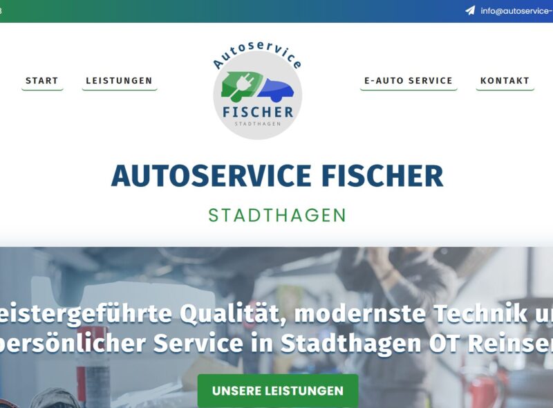 Autoservice Fischer SHG – Kfz-Werkstatt & Reparaturservice