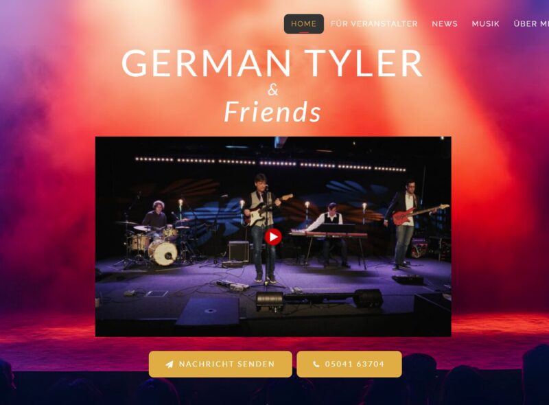 German Tyler – Persönliche Website